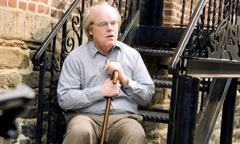 Philip Seymour Hoffman in Synechdoche New York. 