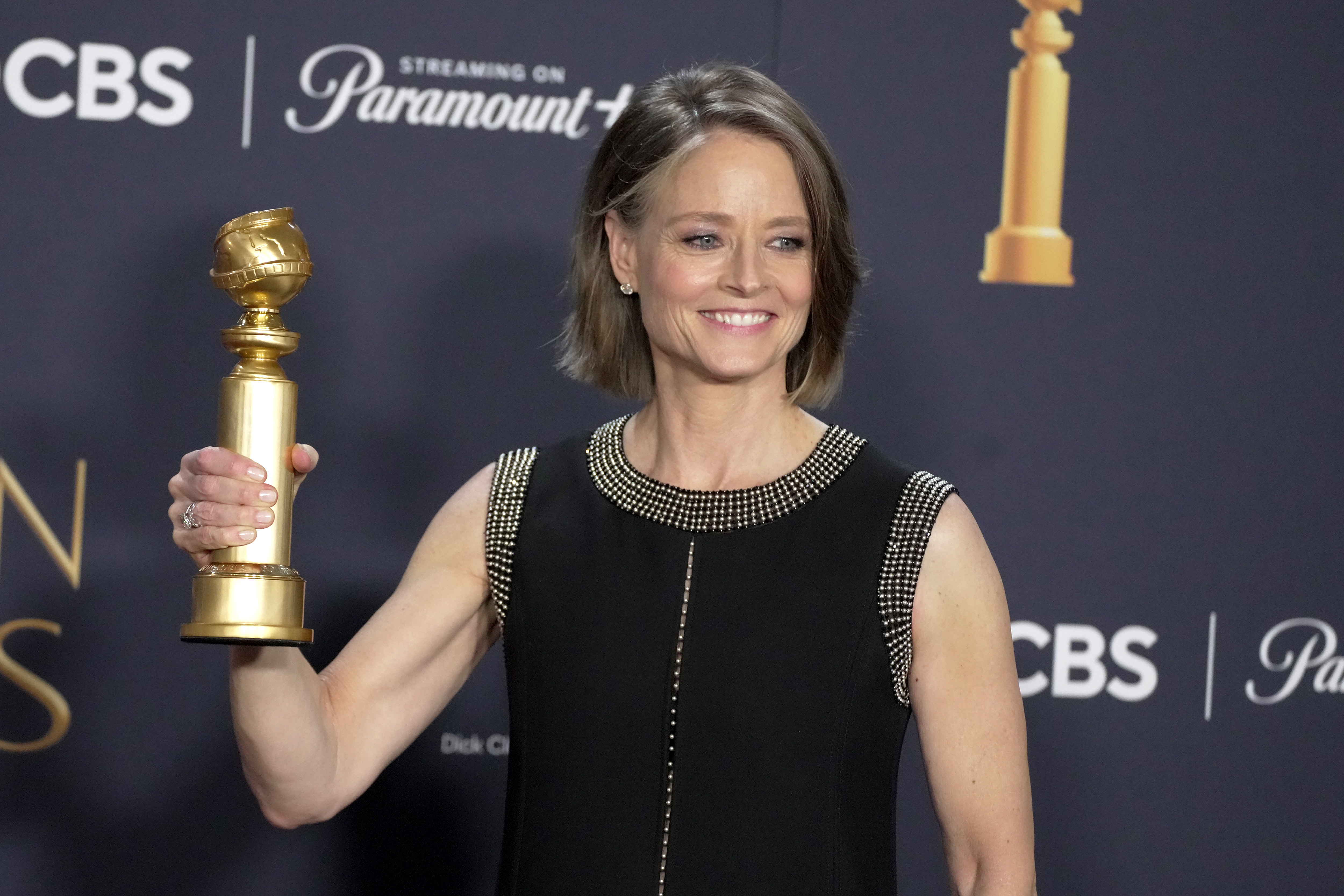 Jodie Foster dedicates 2025 Golden Globe win to her wife and sons