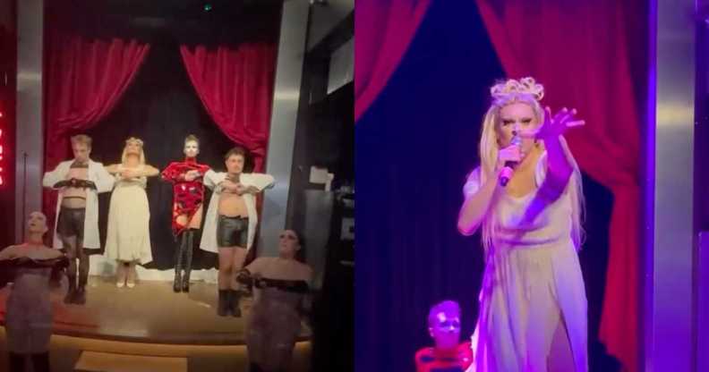 RuPaul’s Drag Race star Jan Sport has recreated Lady Gaga’s Abracadabra music video.