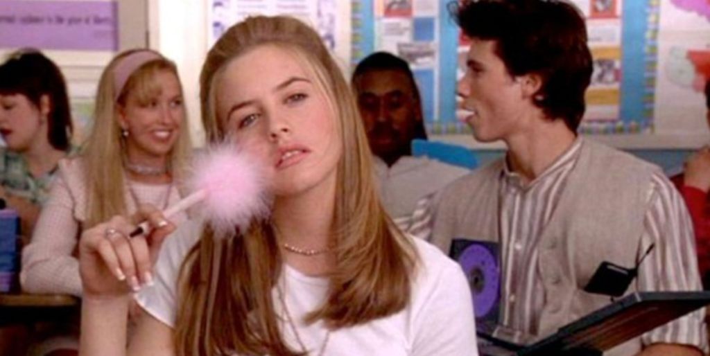 Alicia Silverstone as Cher Horowitz in Clueless.