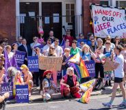 More than a hundred people showed up to a rally to save Bethnal Green Working Men’s Club in July 2024