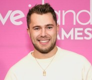 WEST HOLLYWOOD, CALIFORNIA - NOVEMBER 15: Cast member Curtis Pritchard attends the Los Angeles Watch Party for NBCUniversal's "Love Island Games" at The Den On Sunset on November 15, 2023 in West Hollywood, California. (Photo by Robin L Marshall/Getty Images)