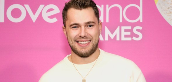 WEST HOLLYWOOD, CALIFORNIA - NOVEMBER 15: Cast member Curtis Pritchard attends the Los Angeles Watch Party for NBCUniversal's "Love Island Games" at The Den On Sunset on November 15, 2023 in West Hollywood, California. (Photo by Robin L Marshall/Getty Images)