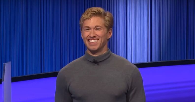 Journalist, Jeopardy! champ, and "international sex symbol" Drew Goins. (NBC)