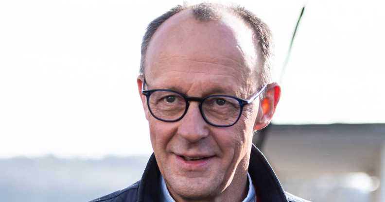 CDU leader Friedrich Merz.