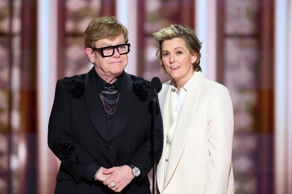 Elton John and Brandi Carlile.