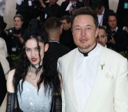 Grimes and Elon Musk