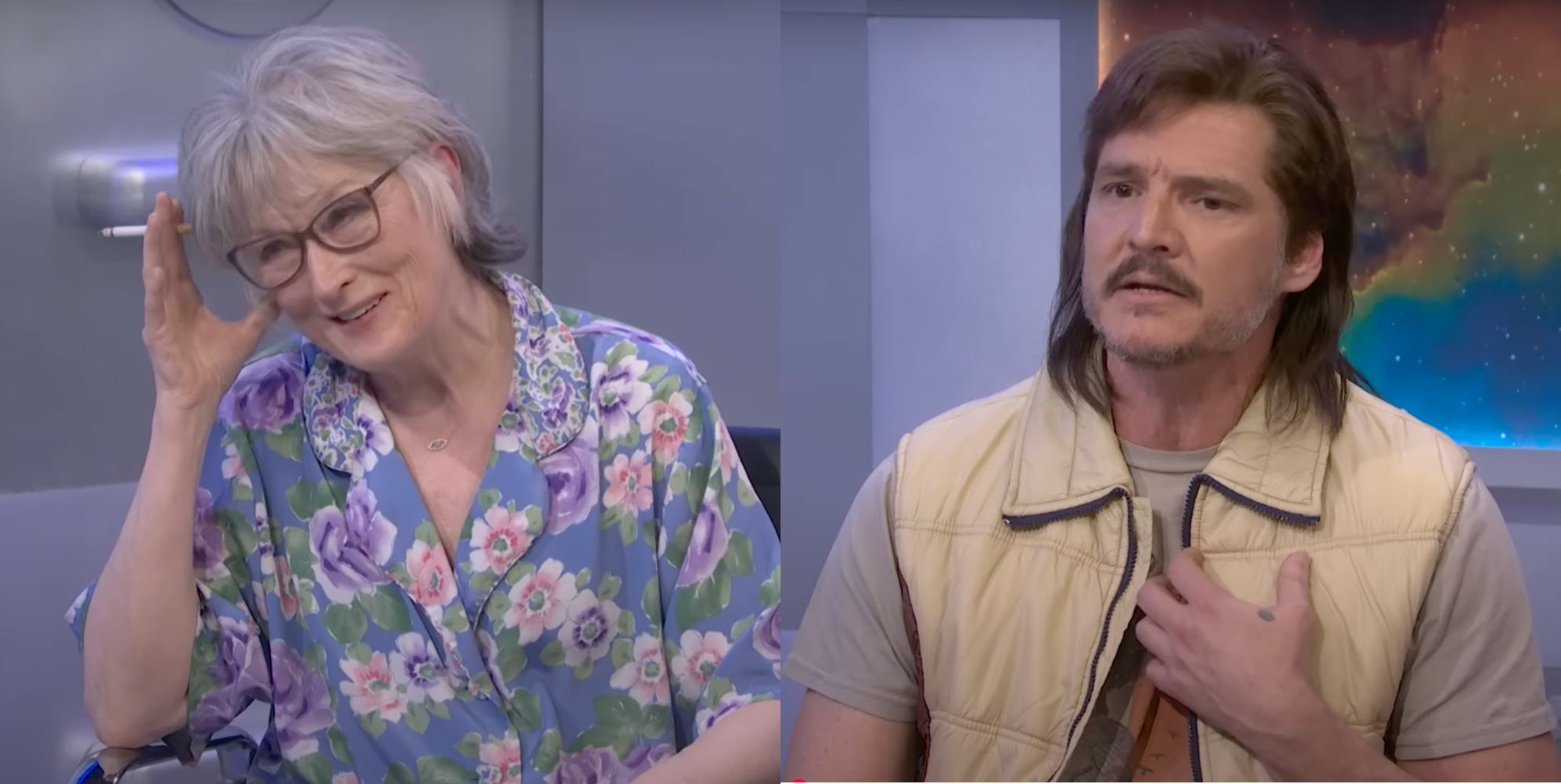 Meryl Streep is horny for Pedro Pascal in SNL50 sketch