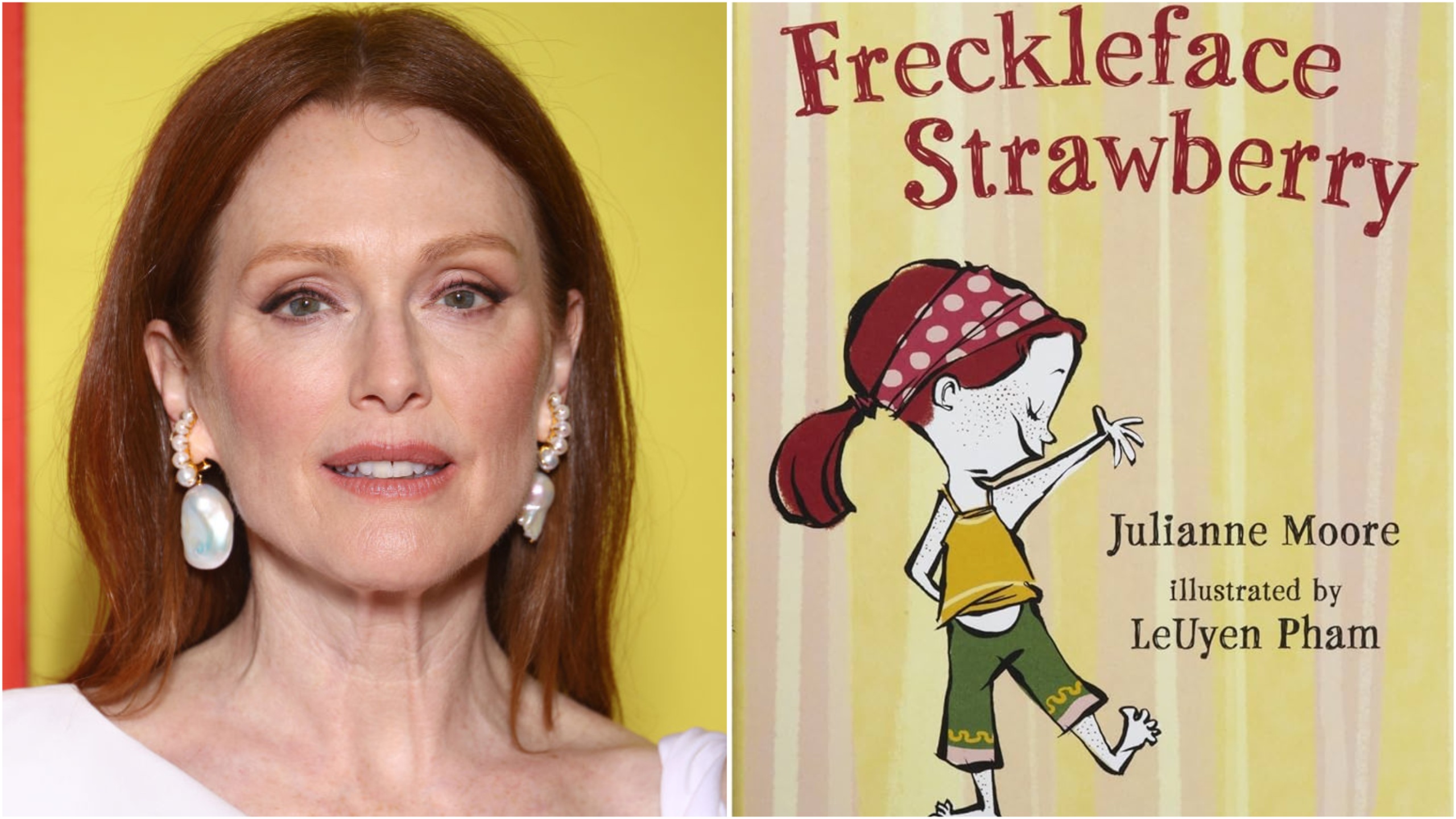 Julianne Moore's 'shock' after Trump bans Freckleface Strawberry