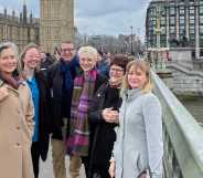 Parents of LGBTQ+ children took to Parliament to fight for equal rights.