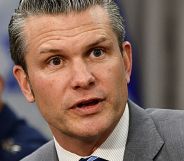 Pete Hegseth, pictured.