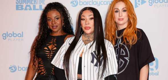 Mutya Buena, Keisha Buchanan and Siobhán Donaghy of the Sugababes.