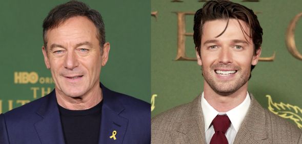 The White Lotus stars Jason Isaacs and Patrick Schwarzenegger.