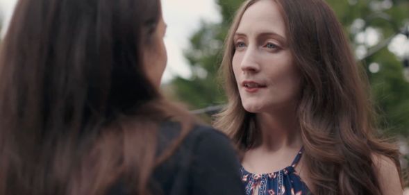 Darcy in the trailer for queer film Lakeview.