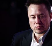 Elon Musk looking dejected