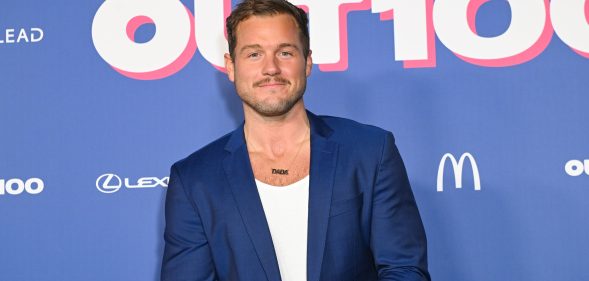 Colton Underwood attends Out100 Celebration - Arrivals at NeueHouse Hollywood on December 11, 2024 in Hollywood, California. (Photo by Olivia Wong/WireImage)