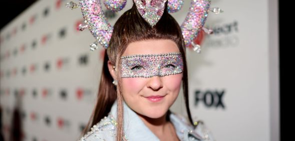 Jojo Siwa at the iHeartRadio awards.