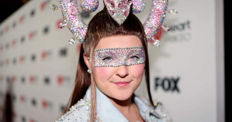 Jojo Siwa at the iHeartRadio awards.