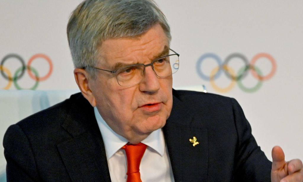 Thomas Bach, pictured.