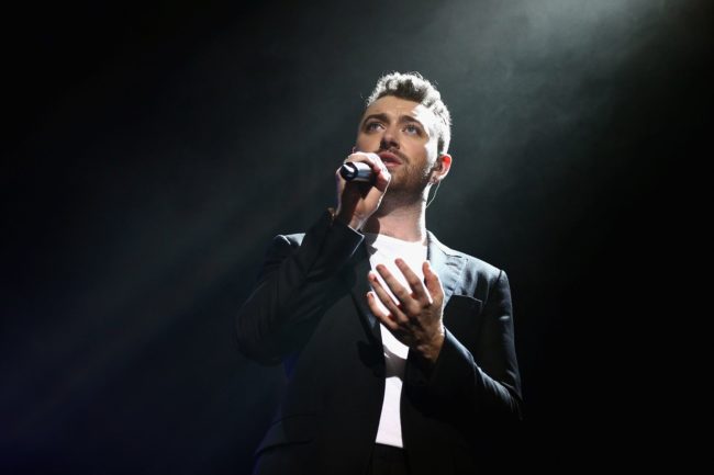 Sam Smith in concert (Getty Images)