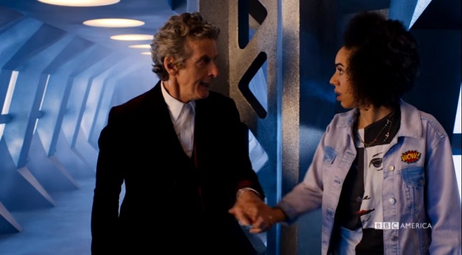 Doctor Who: Peter Capaldi and Pearl Mackie