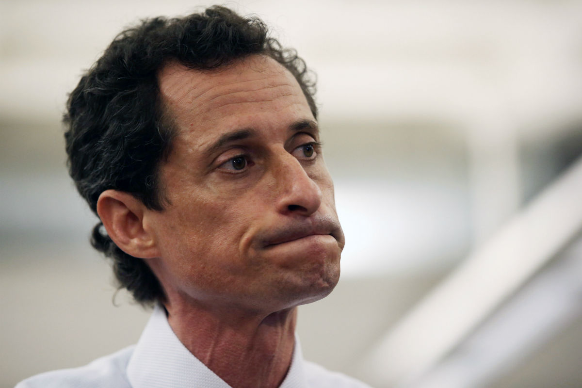 Anthony Weiner (Photo by John Moore/Getty Images)