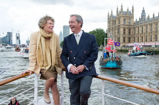 Kate Hoey and Nigel Farage (getty)
