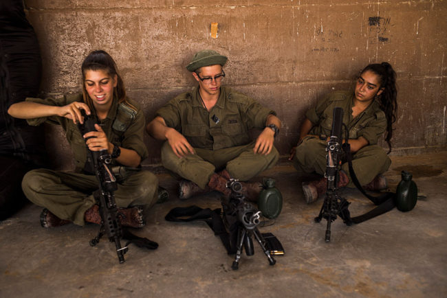 IDF's Mostly Female Combat Unit Attend Training Day in Azuz