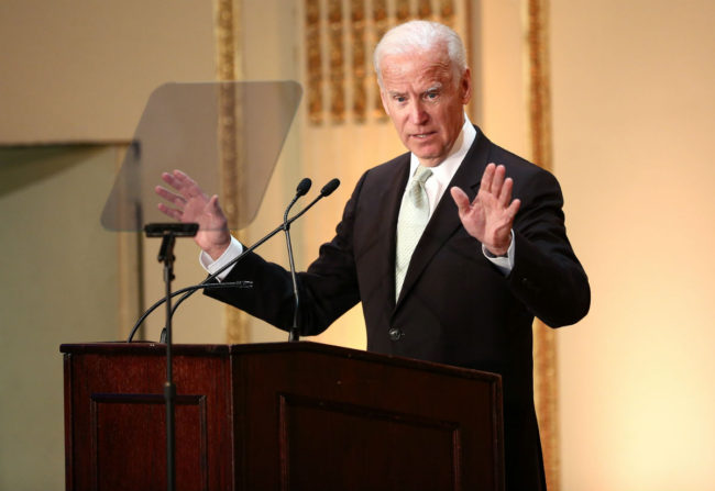 Joe Biden in NYC