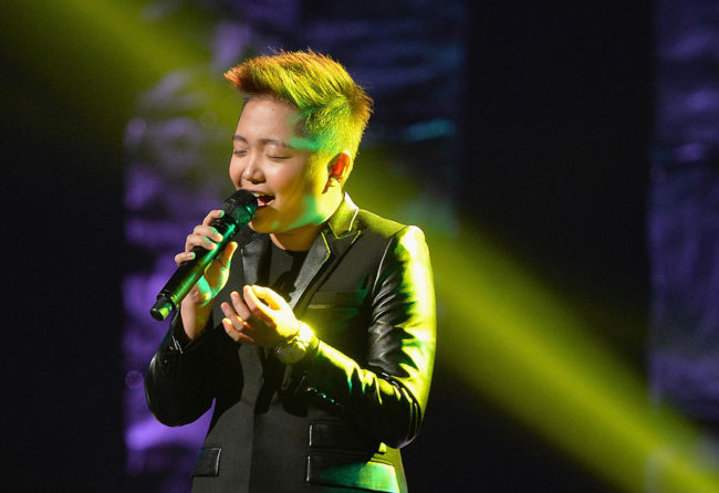 Singer and Glee star Charice performs