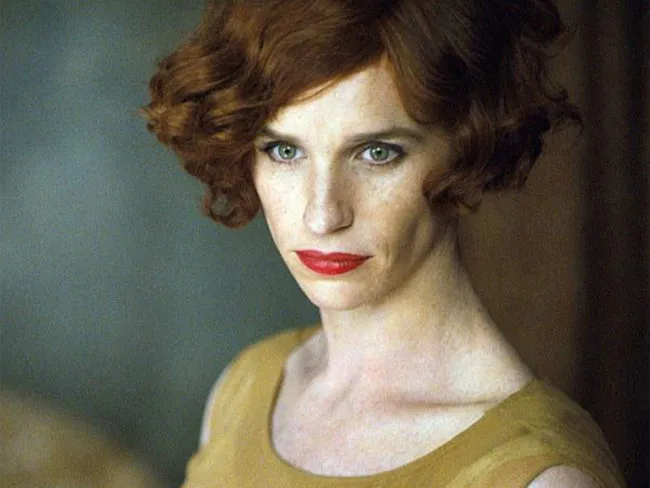Eddie Redmayne as Einar Wegener in "The Danish Girl (Photo by Focus Features and Universal Pictures)