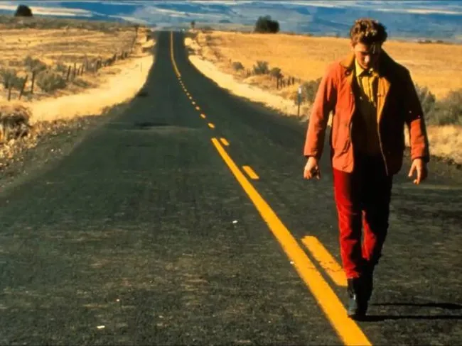 River Phoenix as Mike Waters in "My Own Private Idaho"