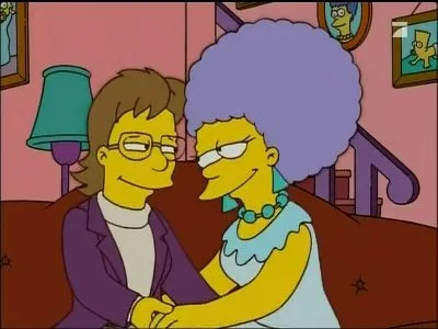 Lesbian Simpsons photo Patty and girlfriend