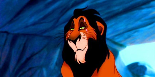 Gay Disney characters: Scar from Lion King