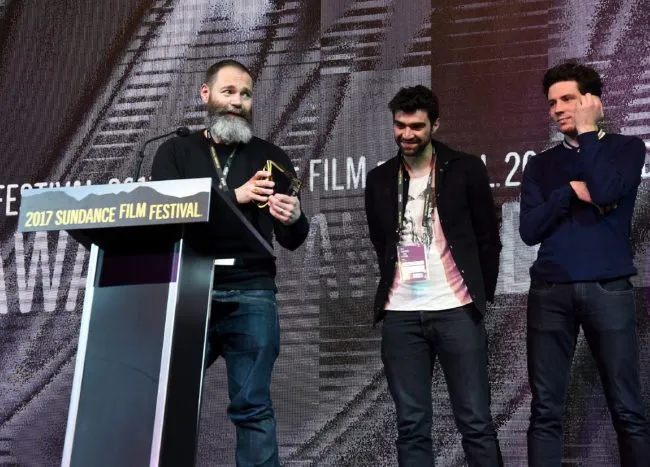 Francis Lee, Alec Secareanu and Josh O'Connor during Sundance 2017 