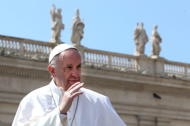 Pope Francis reaffirmed the Catholic Church's stance on equal marriage in 2016 