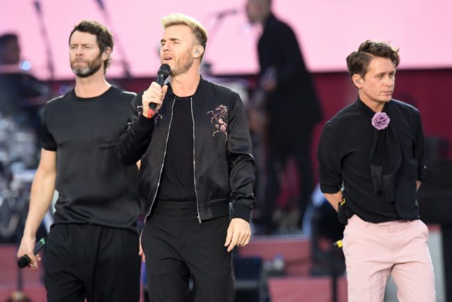 Take That at One Love in Manchester