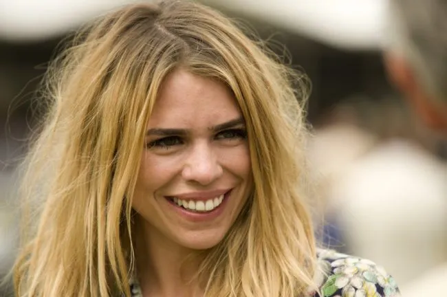 CHICHESTER, ENGLAND - JULY 29:  Actress Billie Piper at Goodwood racecourse on July 29, 2011 in Chichester, England. (Photo by Alan Crowhurst/Getty Images)