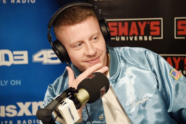 NEW YORK, NY - SEPTEMBER 14: Rapper Macklemore appears Sway's Universe at SiriusXM Studios on September 14, 2017 in New York City. (Photo by Michael Loccisano/Getty Images)