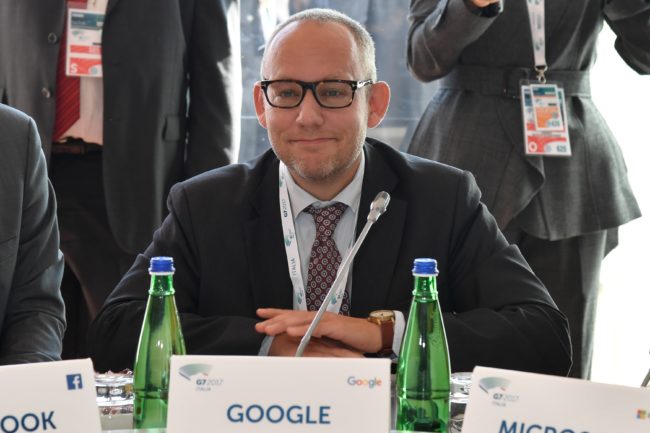 Vice President for Public Policy at Google Nicklas Lundblad (Getty)