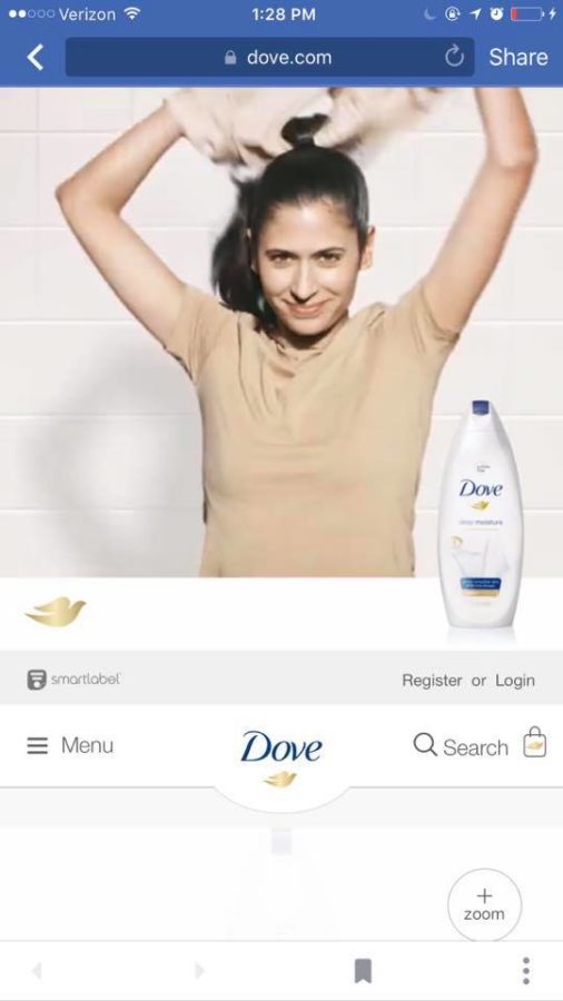 The third person in the "racist" Dove advert
