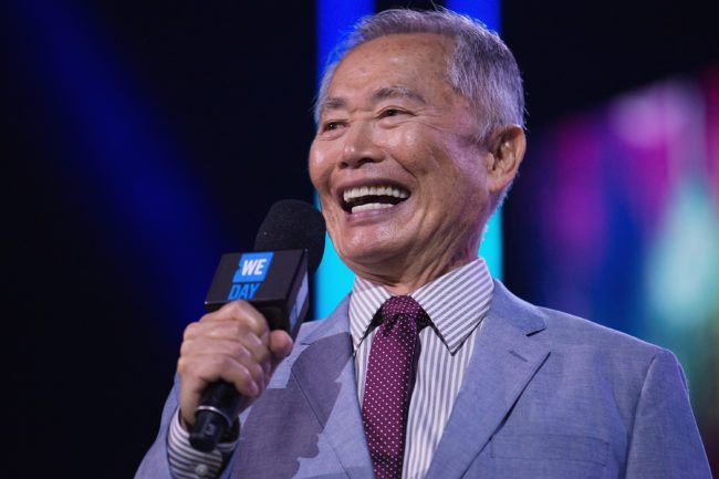 SEATTLE, WA - APRIL 20:  Actor, Director, Author and Activist George Takei speaks on stage during We Day at KeyArena on April 20, 2016 in Seattle, Washington.  (Photo by Mat Hayward/Getty Images for We Day)