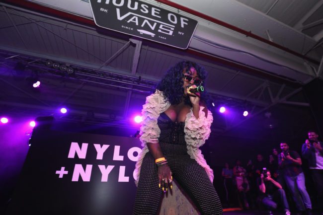 NEW YORK, NY - JUNE 02: Cupcakke performs on stage at NYLON + NYLON Guys Celebrate the Music Issue at House of Vans Brooklyn on June 2, 2017 in New York City. (Photo by Craig Barritt/Getty Images for Nylon)