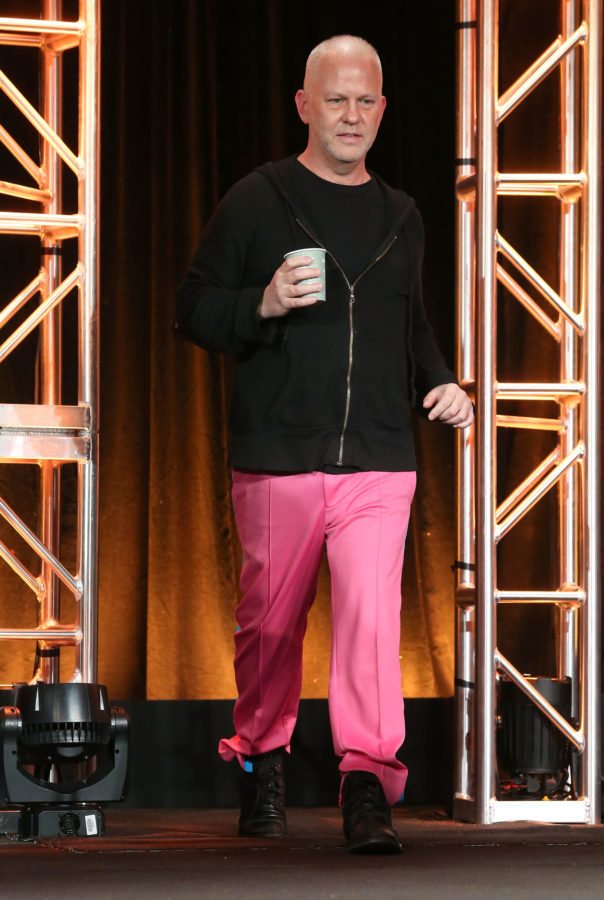 PASADENA, CA - JANUARY 05: Executive producer/director Ryan Murphy of the television show The Assassination of Gianni Versace walks onstage during the FOX/FX Networks portion of the 2018 Winter Television Critics Association Press Tour at The Langham Huntington, Pasadena on January 5, 2018 in Pasadena, California.  (Photo by Frederick M. Brown/Getty Images)