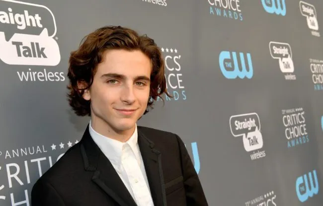 SANTA MONICA, CA - JANUARY 11: Actor Timothee Chalamet attends The 23rd Annual Critics' Choice Awards at Barker Hangar on January 11, 2018 in Santa Monica, California. (Photo by Matt Winkelmeyer/Getty Images for The Critics' Choice Awards )