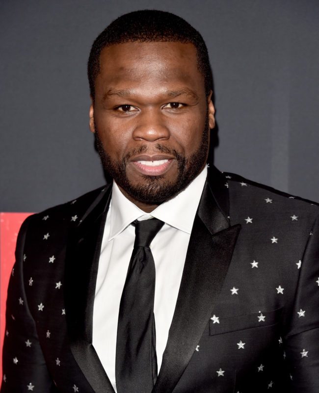 LOS ANGELES, CA - JANUARY 17: 50 Cent attends the premiere of STX Films' "Den of Thieves" at Regal LA Live Stadium 14 on January 17, 2018 in Los Angeles, California. (Photo by Alberto E. Rodriguez/Getty Images)