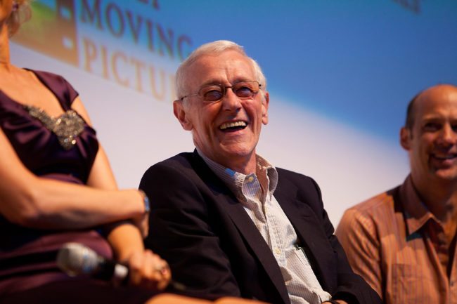 INDIANAPOLIS - AUGUST 02:  John Mahoney during the Q&A session following the screening of "Flipped" at the Hilbert Circle Theatre on August 2, 2010 in Indianapolis, Indiana.  (Photo by Joey Foley/Getty Images)