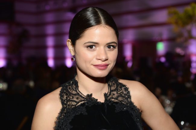 LOS ANGELES, CA - JANUARY 11:  Actress Melonie Diaz attends The Art of Elysium's 7th Annual HEAVEN Gala presented by Mercedes-Benz at Skirball Cultural Center on January 11, 2014 in Los Angeles, California.  (Photo by Michael Kovac/Getty Images for Art of Elysium)