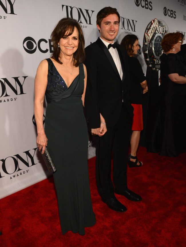 NEW YORK, NY - JUNE 09:  Actreass Sally Field and Sam Greisman attend The 67th Annual Tony Awards at Radio City Music Hall on June 9, 2013 in New York City.  (Photo by Larry Busacca/Getty Images for Tony Awards Productions)