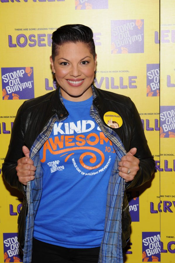 NEW YORK, NY - OCTOBER 03: Sara Ramirez attends the New York premiere of MarVista Entertainment's LOSERVILLE in partnership with STOMP Out Bullying at Village East Cinema on October 3, 2016 in New York City. (Photo by Craig Barritt/Getty Images for MarVista Entertainment )